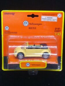 New-Ray, Die Cast 1:43 Volkswagen Beetle Yellow 1997 