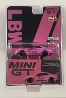 LB-Silhouette Works GT Nissan 35GT-RR Ver. 1 Rosa - Mini GT Foto 1 de 2