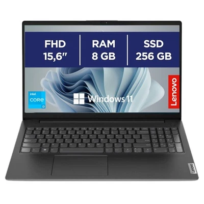 Notebook Pc Portatile Lenovo i3-1315u 15.6" Ram 8Gb SSD 256Gb W11 Pro RIP