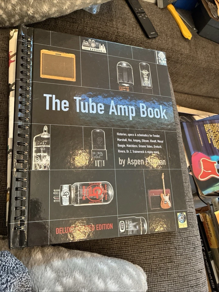 The Tube  Amp Book by Aspen Pittman ~ HB Deluxe Revised Edition 2003 with CD - Image 1 of 1