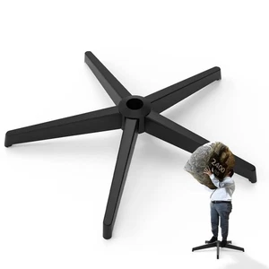 Ricambio base sedia ufficio 28'' resistente con gambe in metallo incrociate (2400 libbre... - Foto 1 di 7