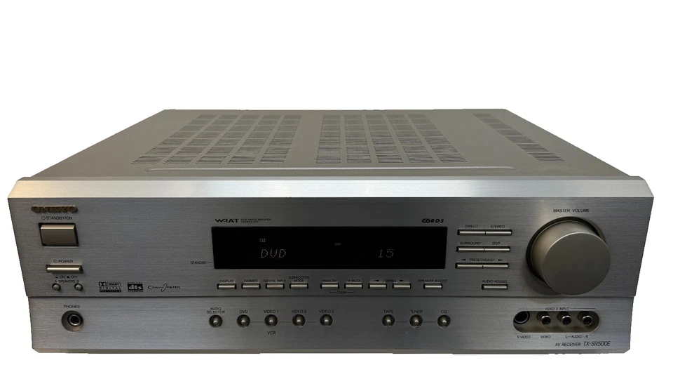 Onkyo TX-SR500E 5.1  125 Watt AV Receiver ohne Fernbedienung - Bild 1 von 4