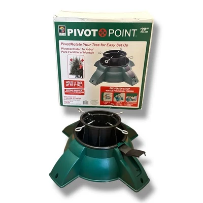 EZ UP Pivot Point Adjustable Swivel Christmas Tree Stand-Holds to 9' - Image 1 of 4