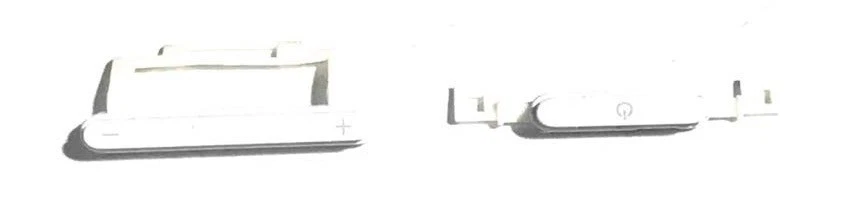 Bottone Bianco In Plastica Tablet ASUS K01E ME103K - Immagine 1 di 1