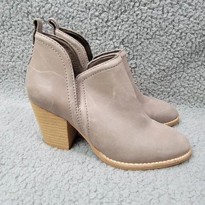 Stivaletti Jeffrey Campbell Rosalee tacco a blocco pelle donna 6 preppy - Foto 1 di 10