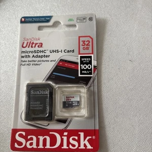 SanDisk Ultra 32GB SD SDHC Flash Memory Card Class 10 100MB/s UHS-I - Photo 1 sur 2