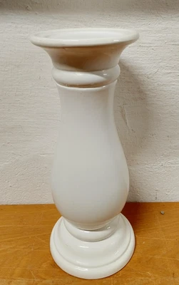 Keramik Säule Made in Germany 205/42 Hoch 43cm Blumensäule weiß - Bild 1 von 4