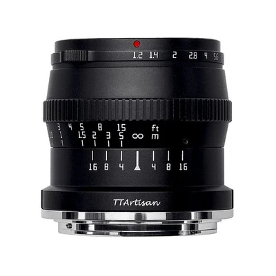 TTArtisan 50mm F1.2 Z-Mount Prime Lens for APS-C Cameras (Official Japanese Prod - Image 1 of 4