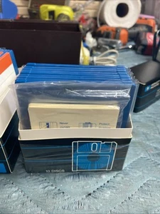 22 Disquettes Hewlett Packard Micro Flexibles 92191A 3,5" Voir Distribution - Photo 1/7