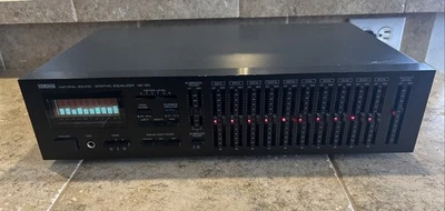 Ecualizador gráfico estéreo de sonido natural Yamaha GE-60 defectos cosméticos de funcionamiento Foto 1 de 4