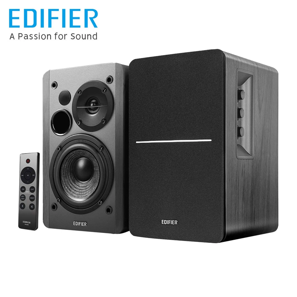 Edifier R1280DBs 2.0 Aktive Bluetooth-Regallautsprecher - Zertifiziert überholt - Bild 1 von 4