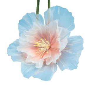 Cabeza de flor grande de gasa gigante 30/40/50 cm hilo flor hogar jardín decoración - Imagen 1 de 13