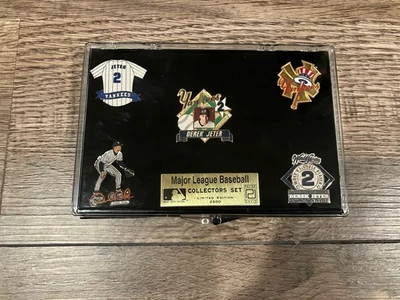 Derek Jeter New York Yankees MLB Hall of Famer Collector Pin Set of 5 - Image 1 of 4