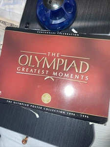 Olympiad Greatest Moments Centennial Celebration Posters 1896-1996 Pre-Owned - Picture 1 of 15