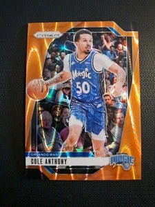 2024-25 Cole Anthony 005/199 Panini Prizm Basket Arancione Sismico #73 - Foto 1 di 2