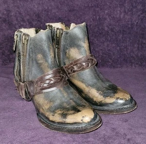 Zapatos Freebird by Steven, Freebird Mujer’s Zippered Clash Talla 7 - Imagen 1 de 7
