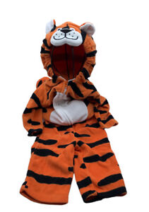 Carter’s Baby Infant Orange Tiger Halloween Dress Up Costume 3-6 Months Striped