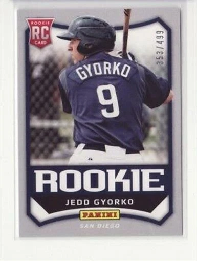 2013 Panini Father's Day #41 Jedd Gyorko RC 353/499 - Flat S/H - Image 1 of 1