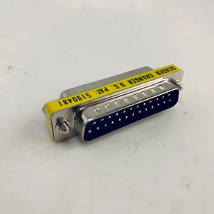 Adaptador conector VIDEK 8104 D 25 vías DB25M a DB25M cambiador de género - Imagen 1 de 3