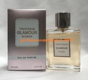 NIB TROVOGUE GLAMOUR PERFUME FOR WOMEN 3.4 OZ / 100 ML EAU DE PARFUM SPRAY - Picture 1 of 1