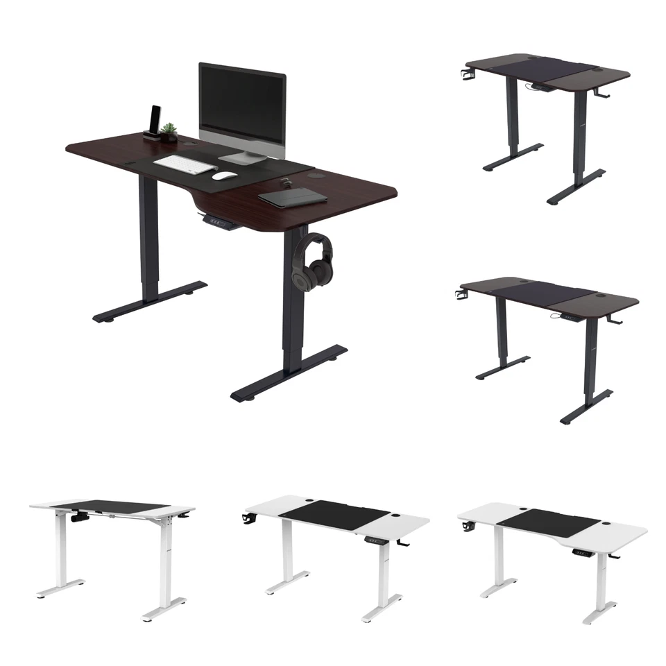 Electric Height Adjustable Desk Office Desk Memory Function Touch Screen - Image 1 of 1