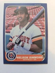 1986 FLEER NELSON SIMMONS #238 NM - Picture 1 of 1