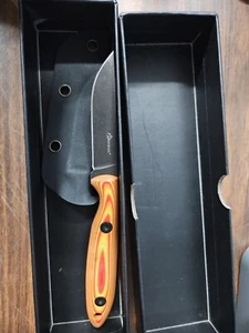 Drop Point Knife Fixed Blade Hunting Survival Camp Tactical DC53 G10 Handle New - Picture 1 of 7
