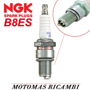 CANDELA NGK B8ES PASSO LUNGO PER VESPA PIAGGIO APRILIA GILERA PEUGEOT - Foto 1 di 1