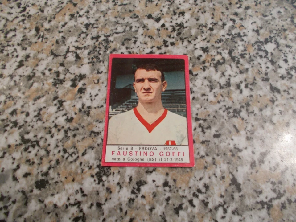 GOFFI (PADOVA) ALBUM CALCIATORI PANINI 1967-68 1968 ORIGINALE OTTIMA RECUPERO - Immagine 1 di 1