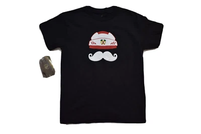 Soft As A Grape Youth Boys NHL Chicago Blackhawks Mustache Graphic Shirt NWT M,L - Image 1 of 4