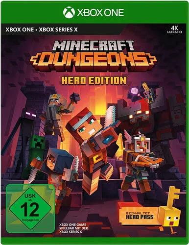 Minecraft Dungeons – Hero Edition XBOX One  !!!!! NEU+OVP !!!!! - Bild 1 von 1
