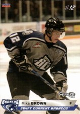 Mike Brown 2008-09 Swift Current Broncos