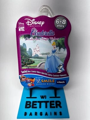 VTECH VSmile Smartridge Disney Cinderella Magic Cartridge Game Learning System  - Image 1 of 4