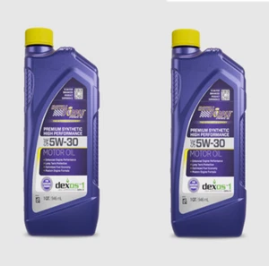 Royal Purple 1 qt Premium Synthetic High Performance Motor Oil Pack of 2 01030 - Picture 1 of 6