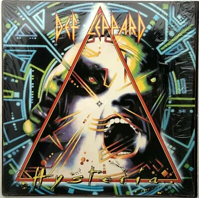 DEF LEPPARD "Hysteria" LP [Canada] 1987 Mercury [BMG Club Edition] VG++ / EX - Image 1 of 4