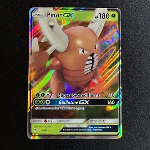 JCC Pokémon Pinsir GX Destinos Ocultos 6/68 Holo Ultra Raro - Imagen 1 de 2