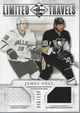 2012-13 Limited Travels Dual Jerseys #TDJN James Neal Jersey /199 - NM-MT