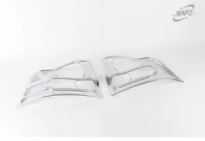 Chrome Rear Tail Lamp Molding+Fuel Cap Cover:3p Made Korea Ssangyong ACTYON ~10 - Picture 1 of 10