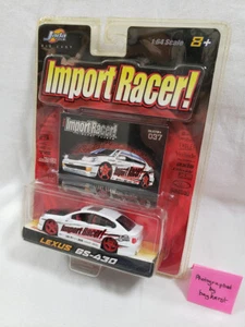 Import Racer Dub City Lexus GS-430 NEW White Die Cast Metal GS430 DubCity 037 37 - Picture 1 of 4