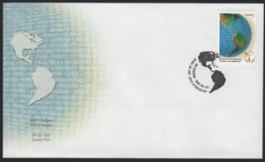 SUMMIT OF THE AMERICAS = Official FDC Canada 2001 #1902 - Picture 1 of 2