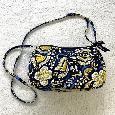 Bolso de mano pequeño bandolera Vera Bradley Ellie azul Mini Frannie retirado * Foto 1 de 4
