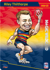 2022 AFL Teamcoach Magic Wildcards - Riley Thilthorpe MW-01