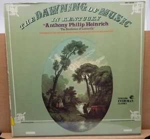Heinrich Dawning of Music in Kentucky Neely Bruce LP Brand New Sealed Vinyl - Picture 1 of 2