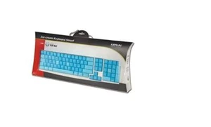 KRAUN Tastiera Ice-Cream Keyboard Smurf Soft Touch  Layout IT tasti multimediali - Foto 1 di 9