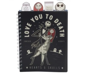 🔥Nagelneu! NIGHTMARE BEFORE CHRISTMAS 4-Tab Vinyl Notizbuch Journal - VERSIEGELT! - Bild 1 von 8