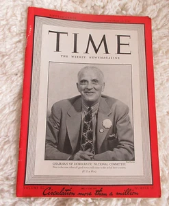 Vintage No Label WW II TIME Magazine October 12, 1942 DNC Chairman Ed Flynn - Picture 1 of 4