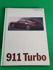 Genuine Porsche 911  Turbo Hardback Sales Book Brochure Price List