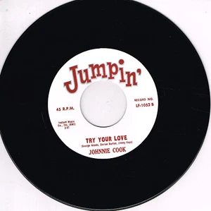 JOHNNIE COOK - TRY YOUR LOVE (Fantastic Rhythm & Blues STROLLER) Repro Twin-Spin - Imagen 1 de 2
