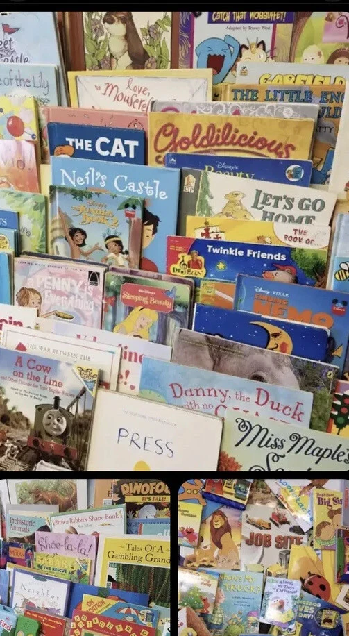 Lot of 250 Learn to Read  K-3 Kids Children’s Books Illustrated Fiction/ Non - Image 1 of 4