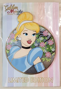 Seltene Jumbo Disney Pin Prinzessin Cinderella Portrait LE Limited Edition NEU - Bild 1 von 3